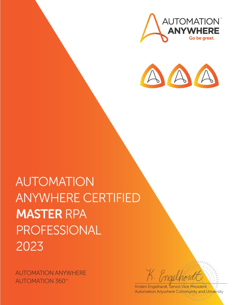 RPA Certification - Get RPA Certified Online | Automation Anywhere ...